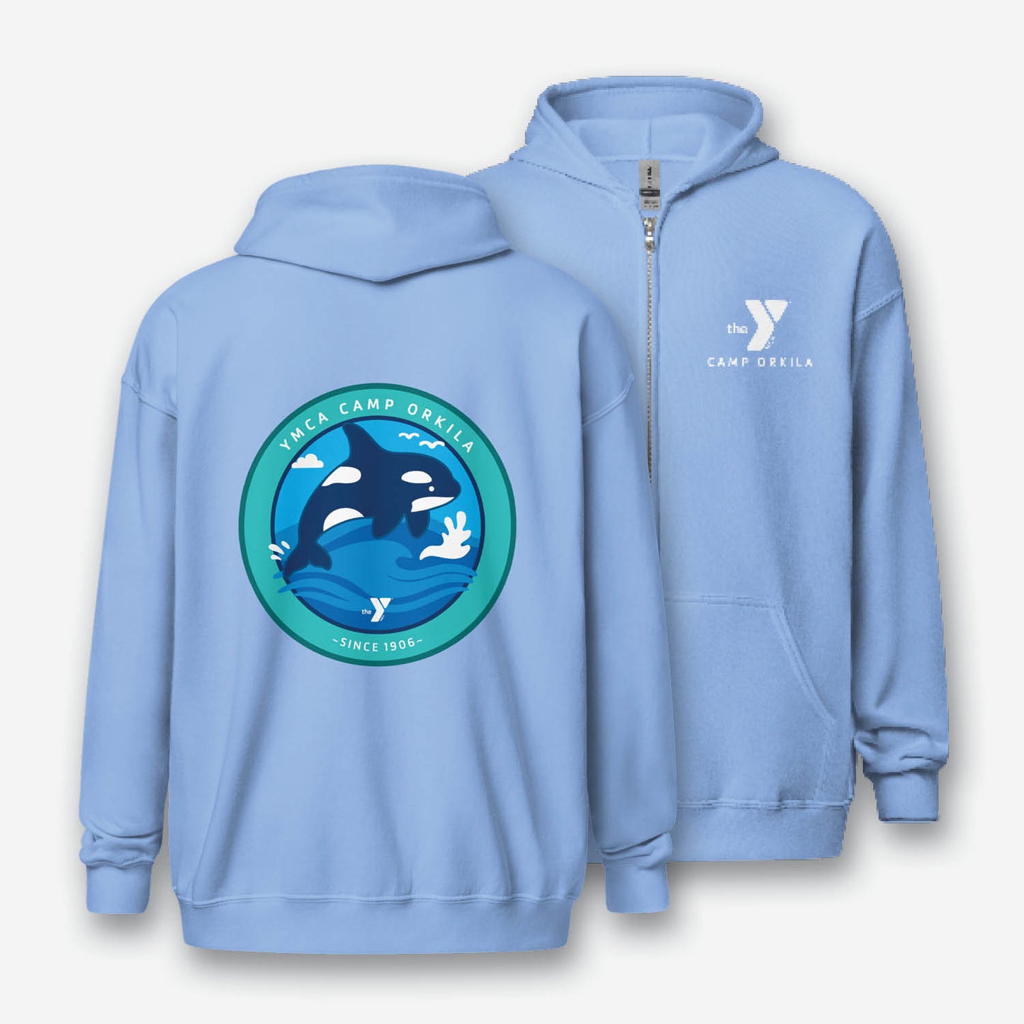 Orca Spirit Zip Hoodie