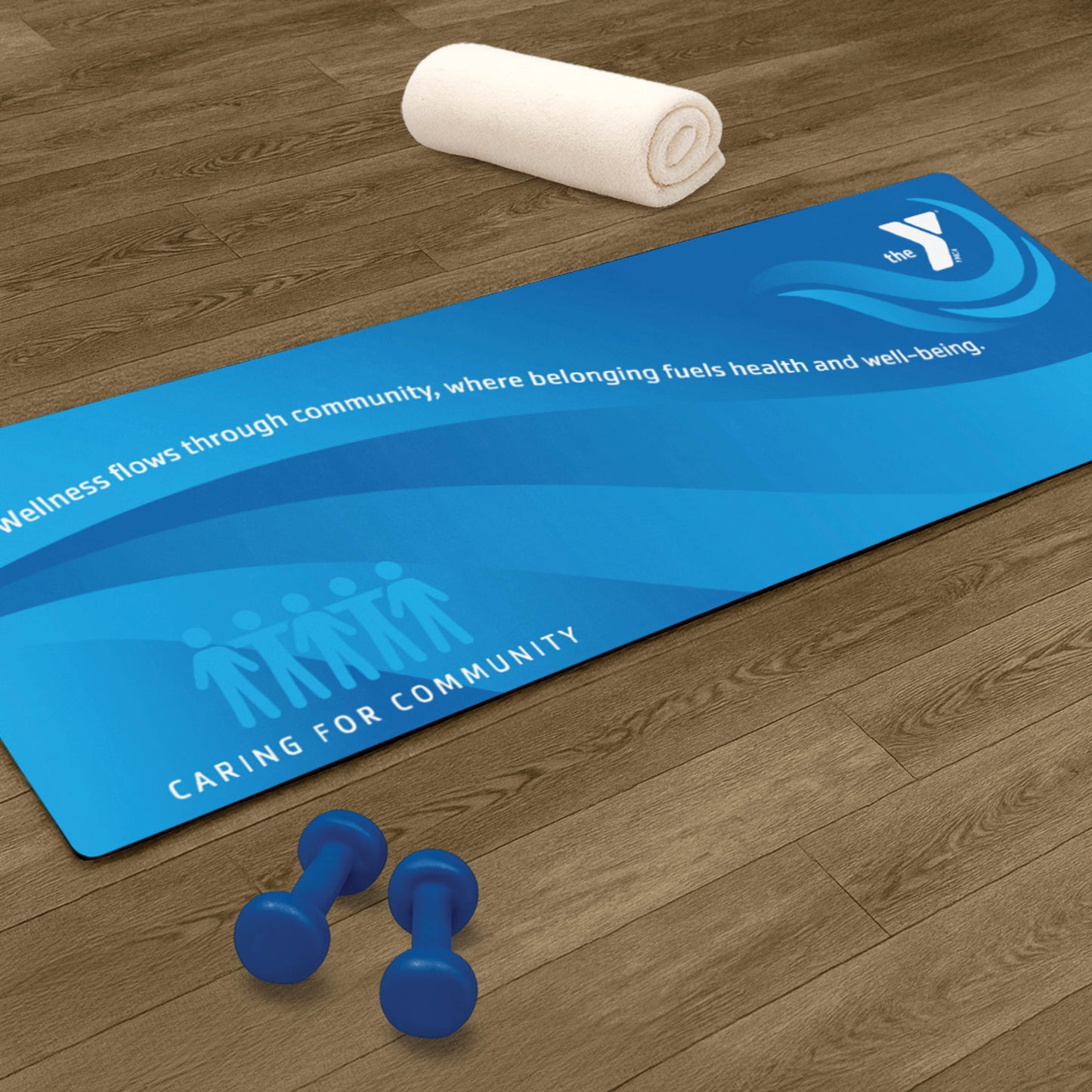 Caring for Community Yoga Mat