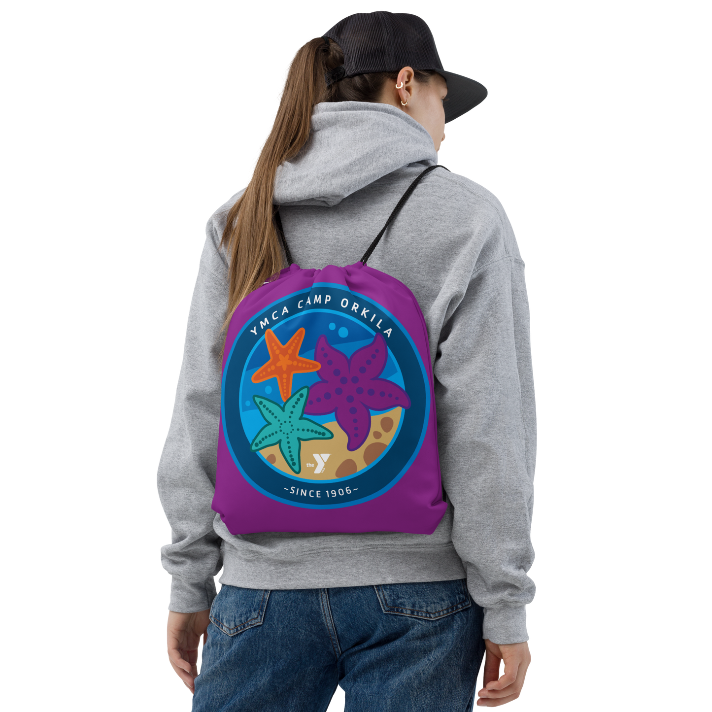 Ocean Wonders Drawstring Bag