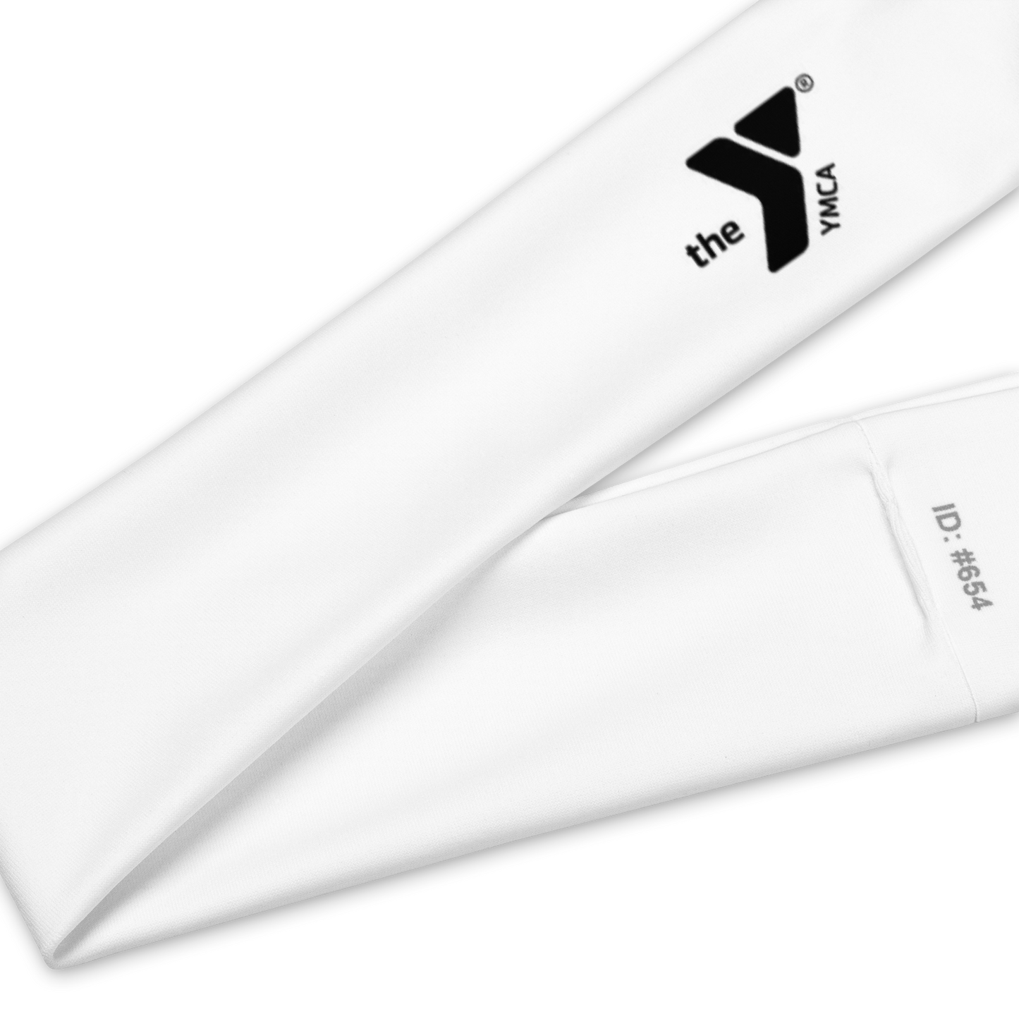 Y Signature White Headband