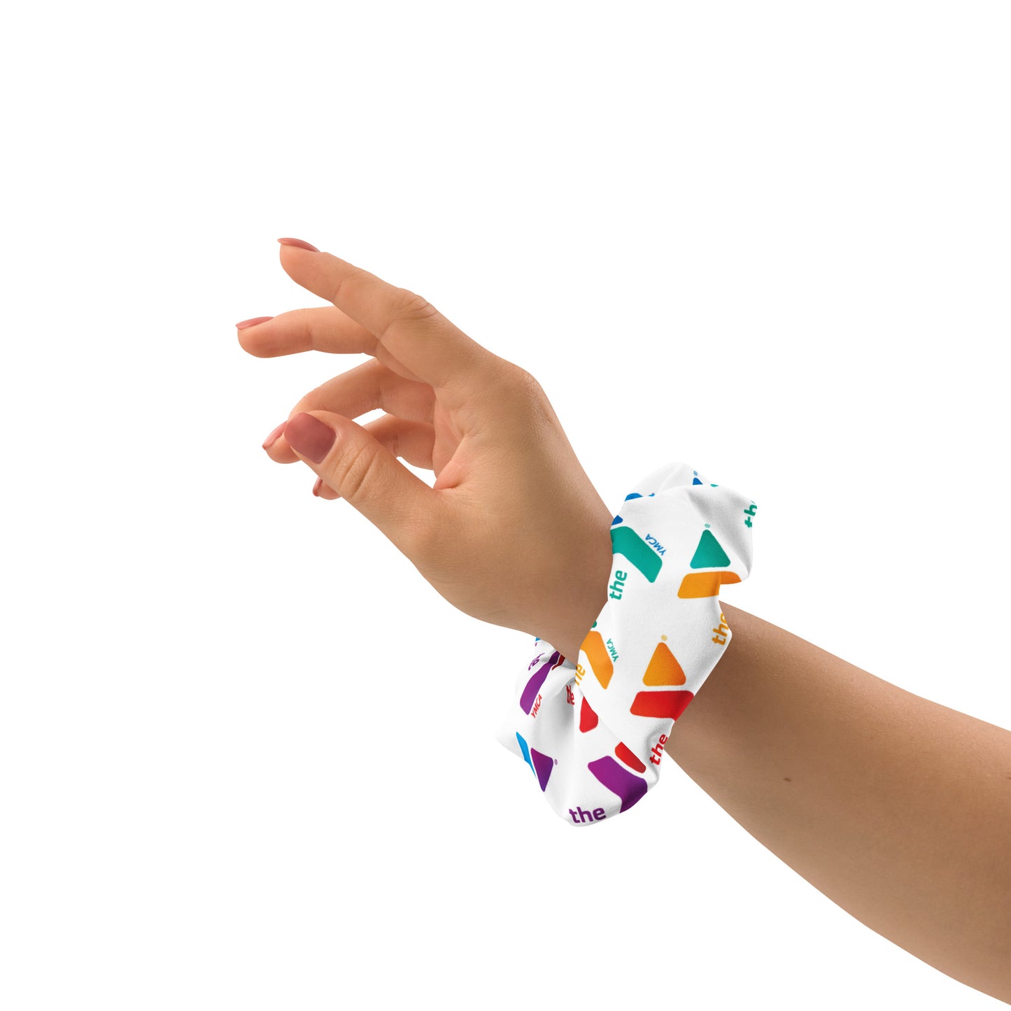 Y Signature Multi-color Recycled Scrunchie