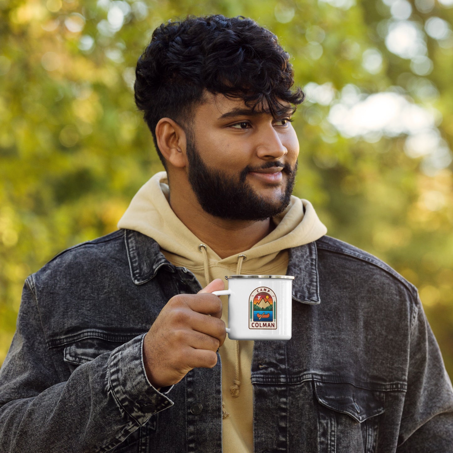 Pacific Paddle Enamel Mug