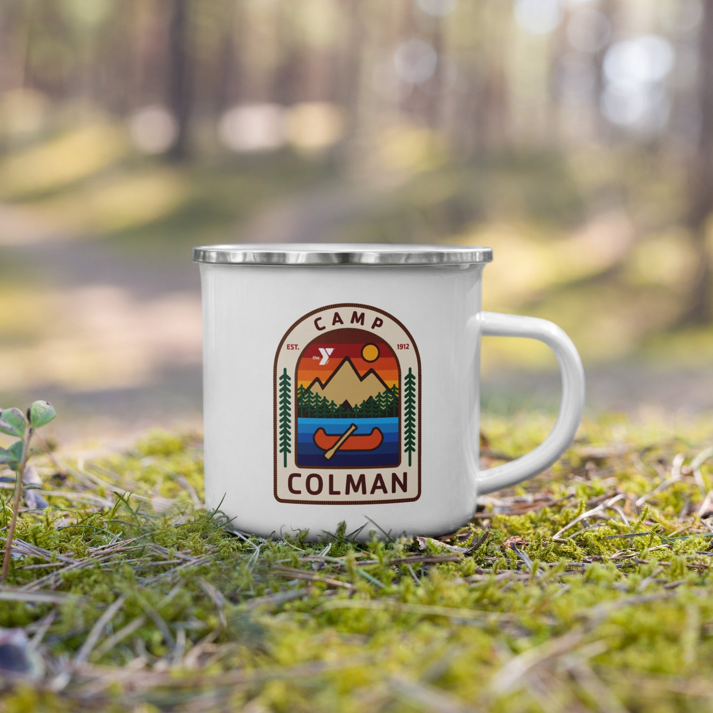 Pacific Paddle Enamel Mug