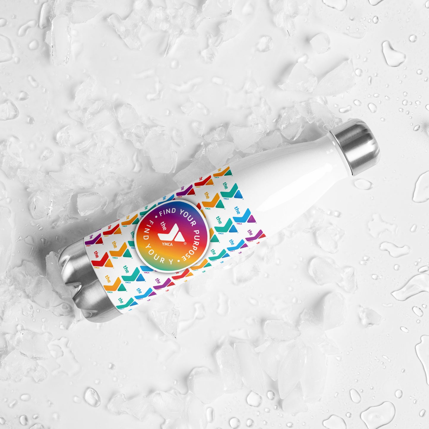 Y Signature Multi-color Stainless Steel Bottle