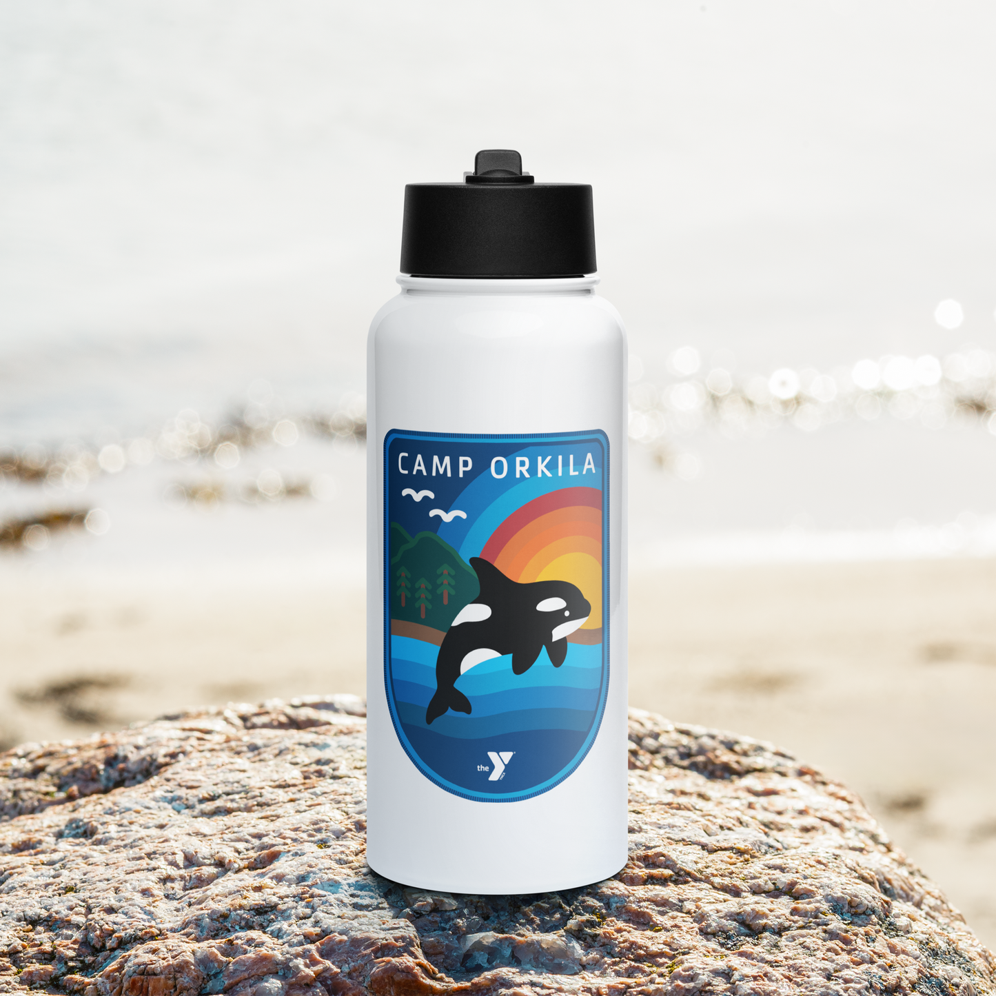 Sunset Break Insulated Water Bottle