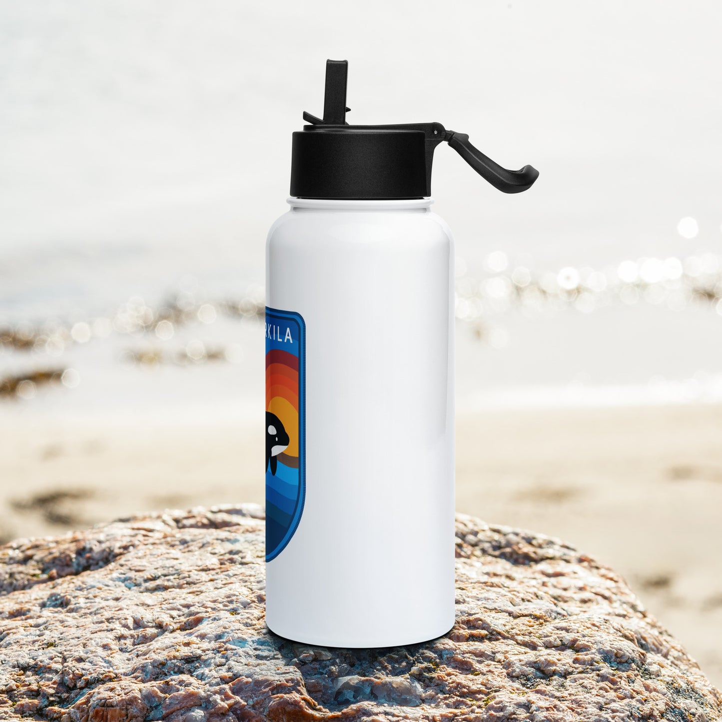 Sunset Break Insulated Water Bottle
