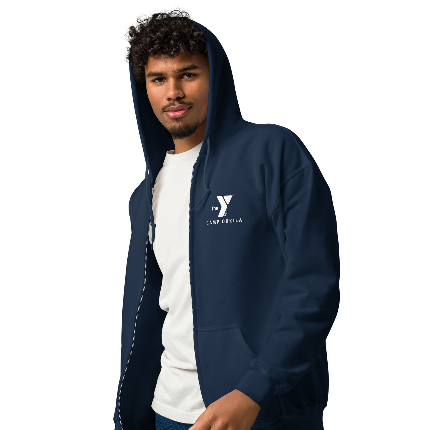 Salmon Run Zip Hoodie