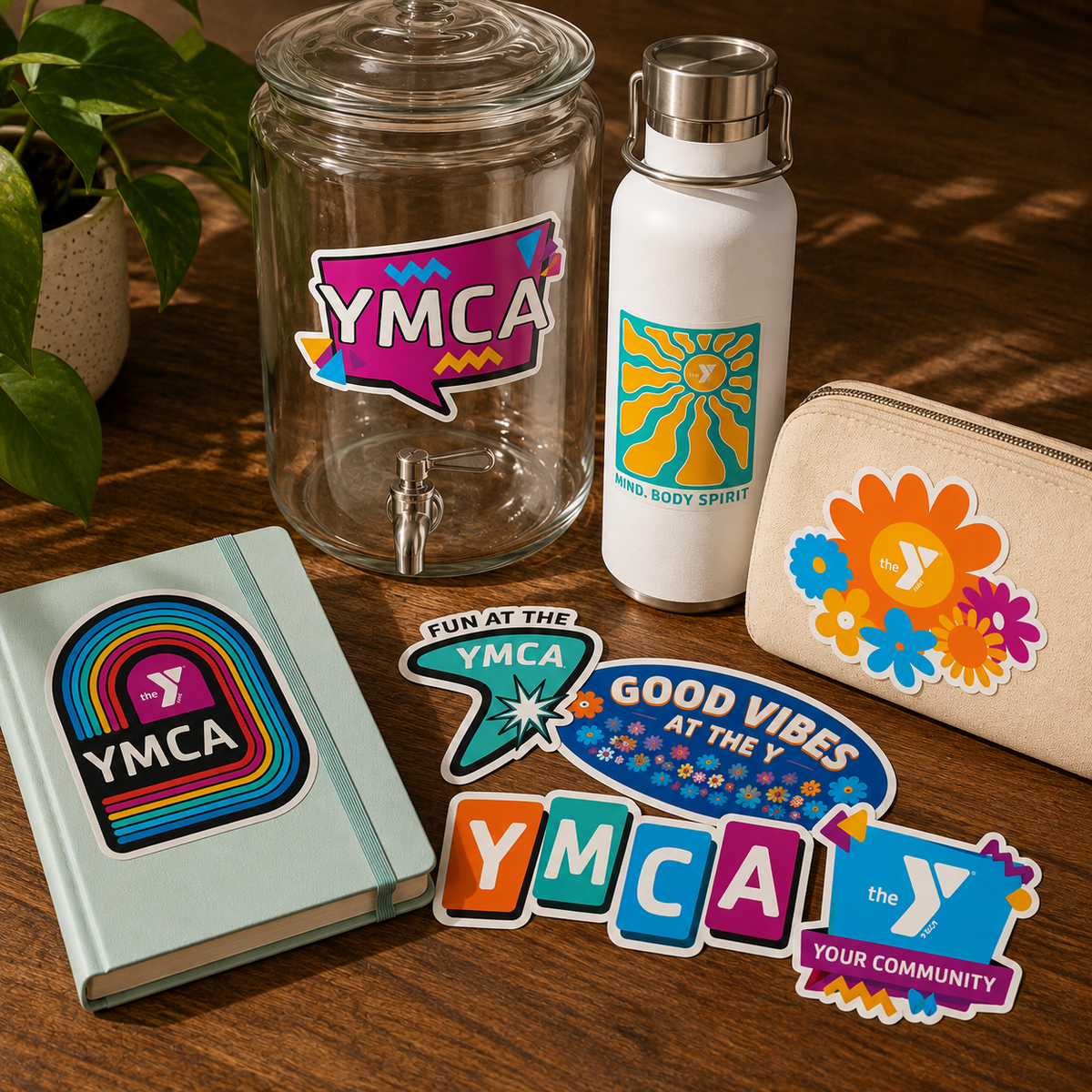 The Retro Sticker Collection