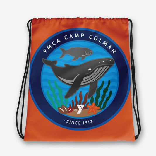 Coastal Swim Drawstring Bag