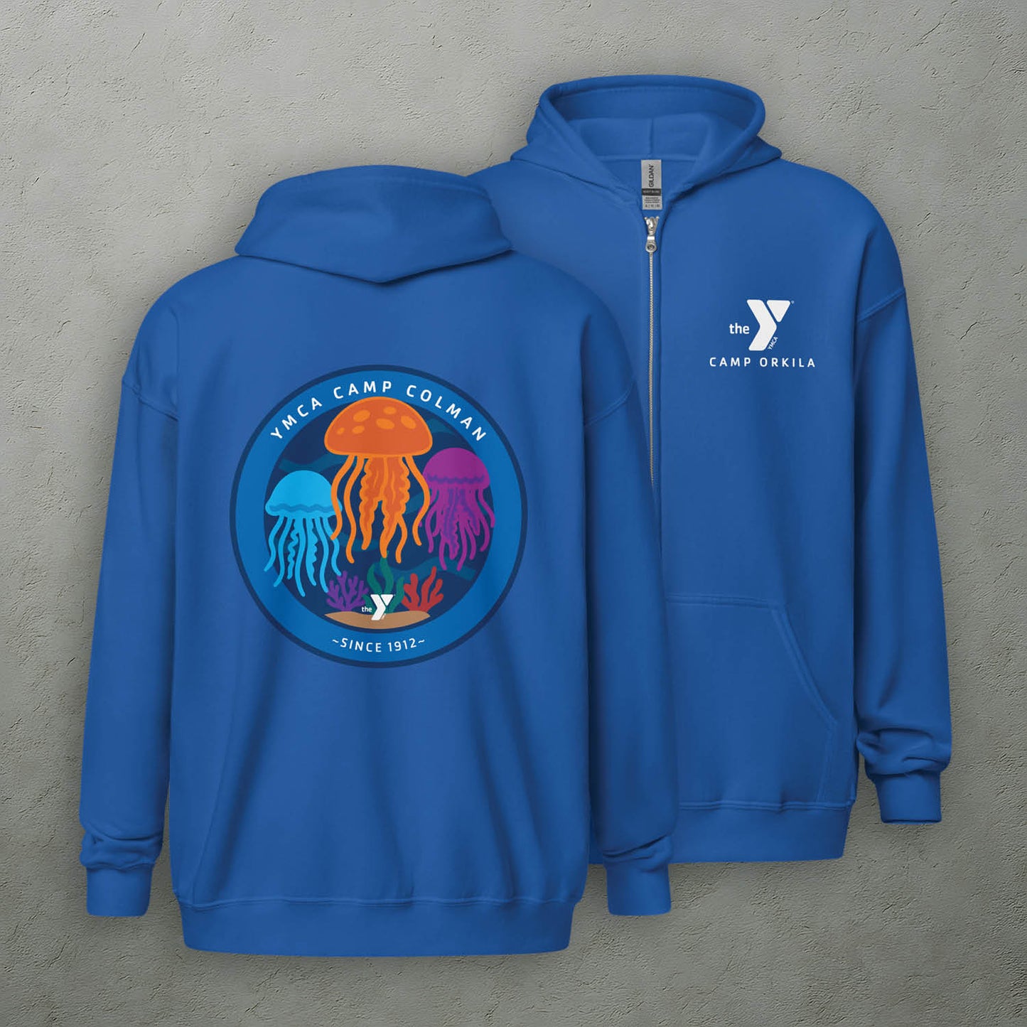 Sea Lantern Zip Hoodie