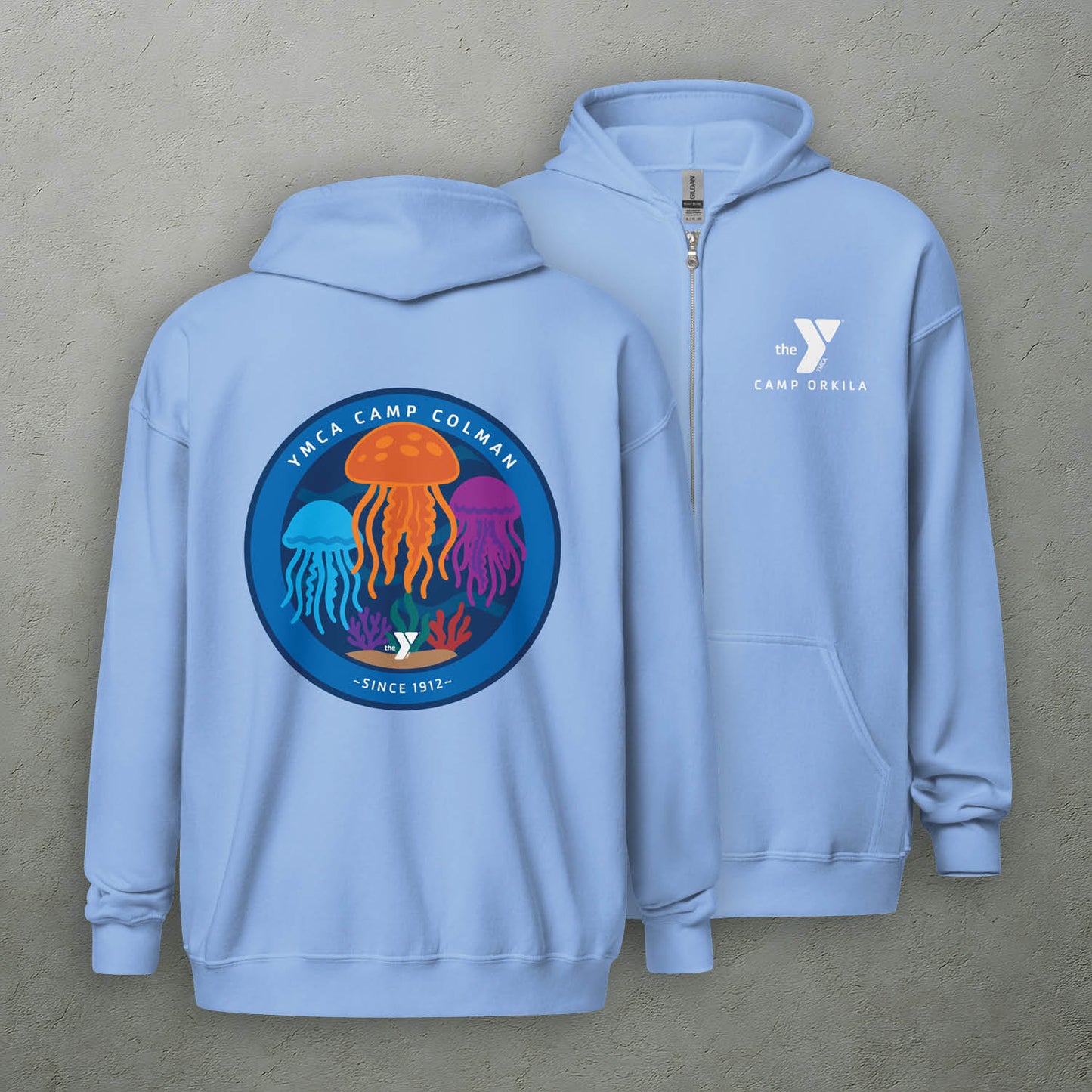 Sea Lantern Zip Hoodie
