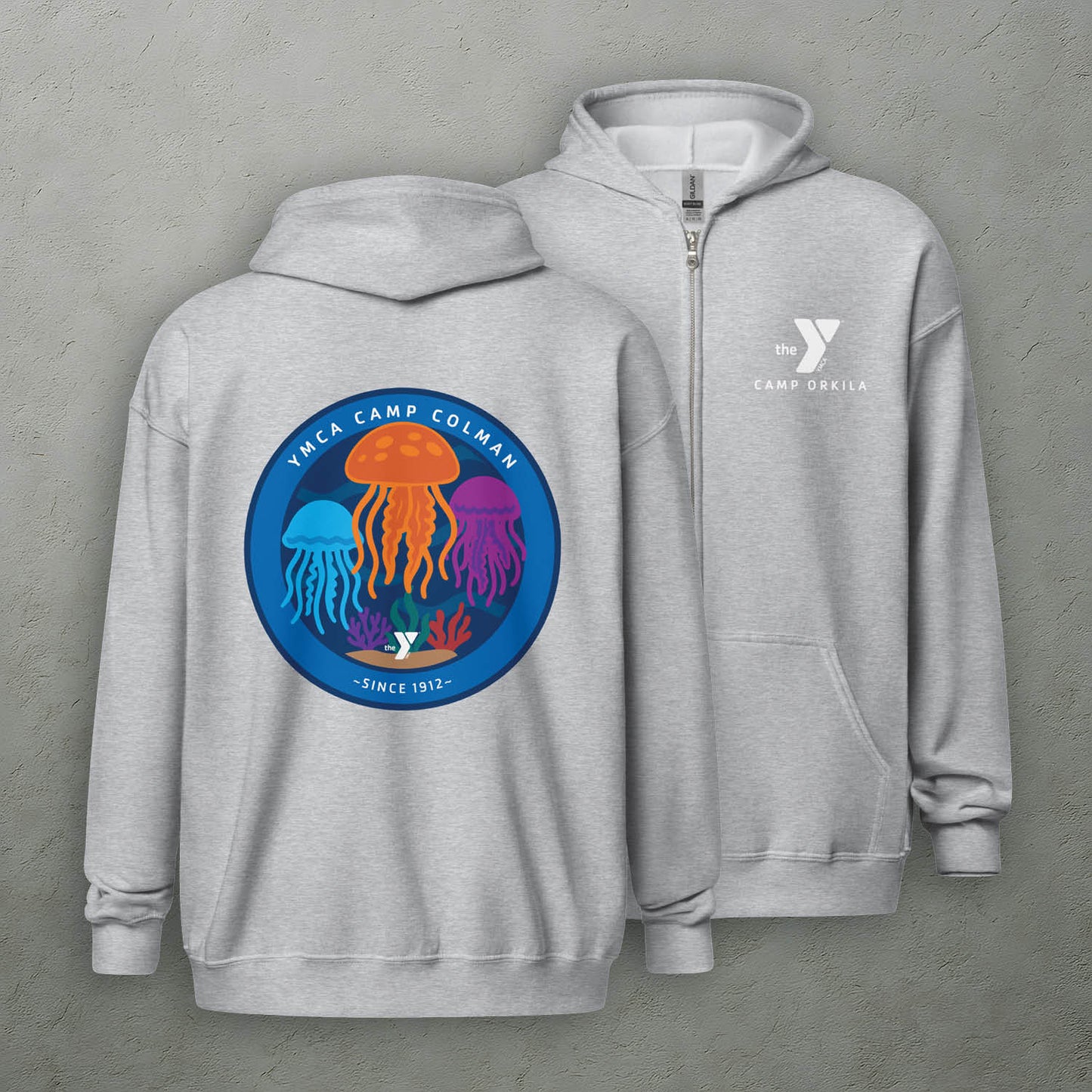 Sea Lantern Zip Hoodie