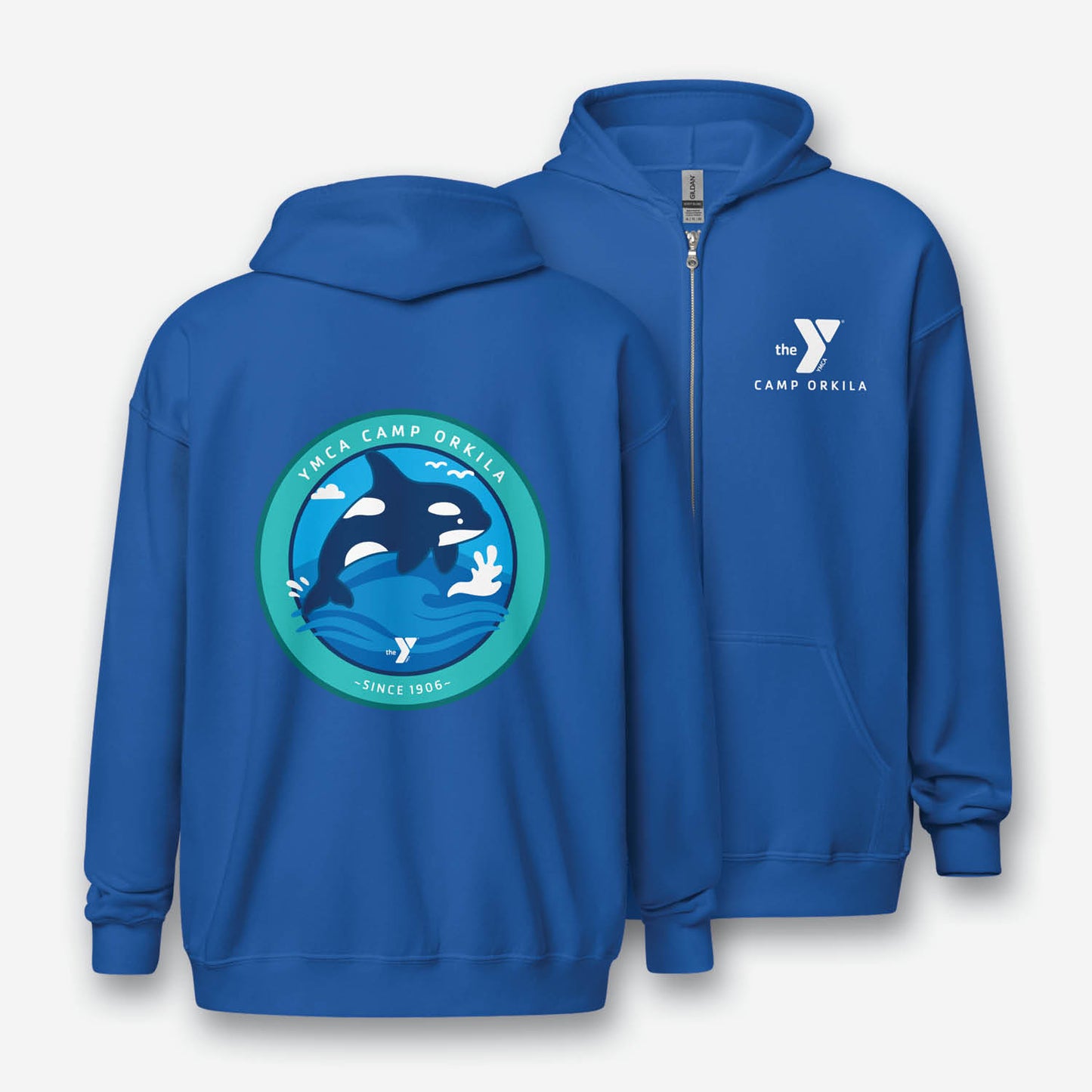 Orca Spirit Zip Hoodie