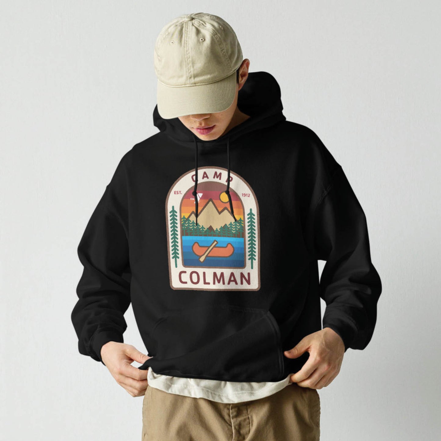 Pacific Paddle Adult Hoodie
