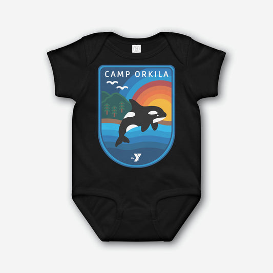 Sunset Break Baby Onesie