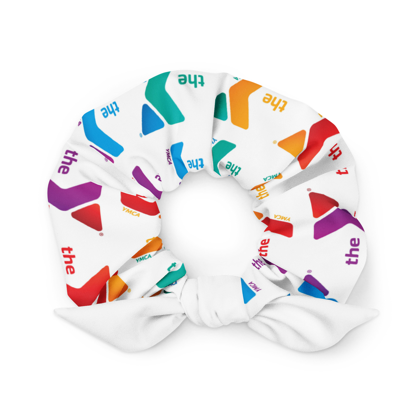 Y Signature Multi-color Recycled Scrunchie