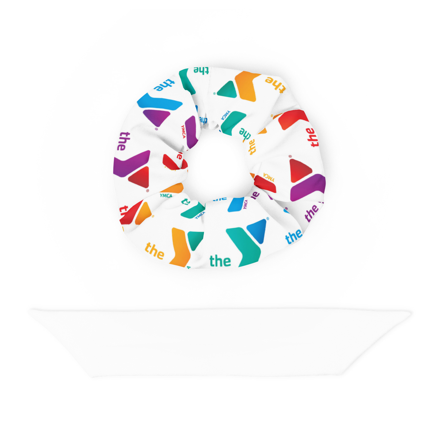 Y Signature Multi-color Recycled Scrunchie