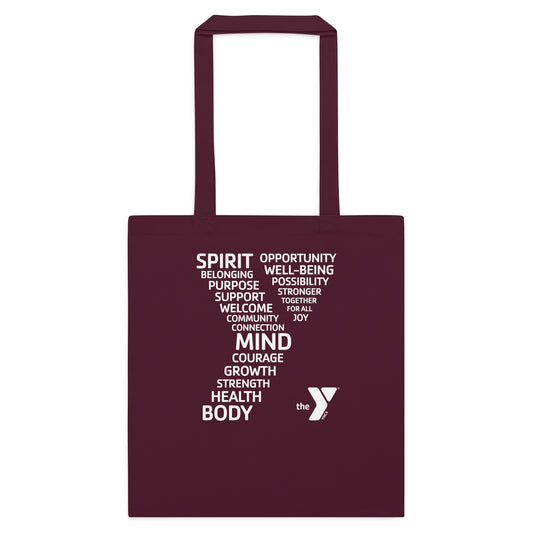 Spirit Mind Body Tote Bag