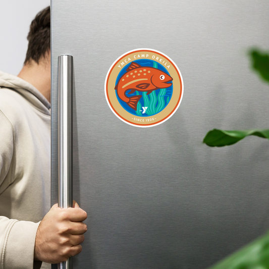 Salmon Run Magnet