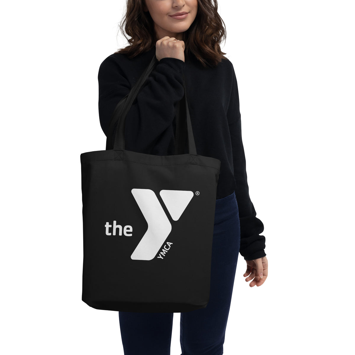Y Signature Black Eco Tote Bag