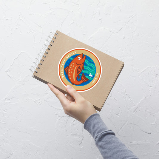 Salmon Run Sticker