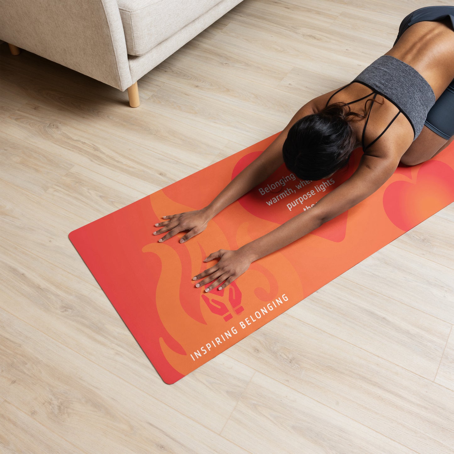 Inspiring Belonging Yoga Mat